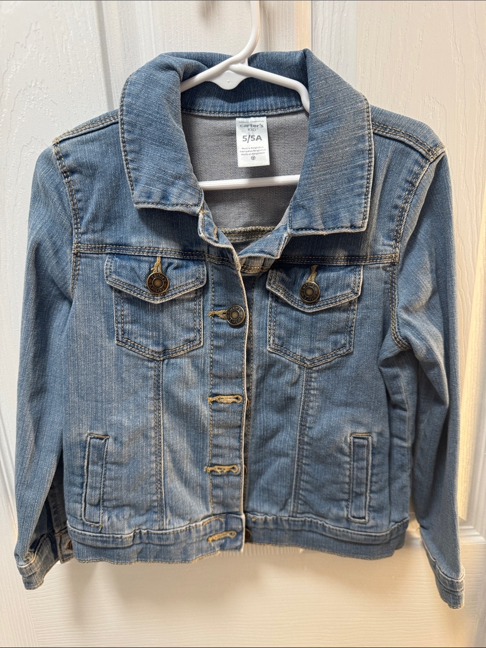 Carter's Light Blue Denim Jean Jacket